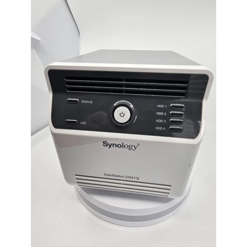 Synology DS413j DiskStation 4-Bay NAS Untested No PSU READ
